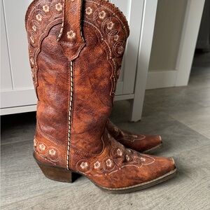 Durango Brown Leather Boots